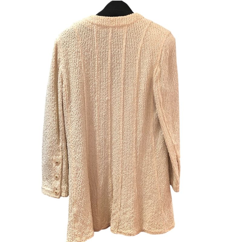 シャネル CHANEL ココマークボタンココマークボタンツイードジャケット