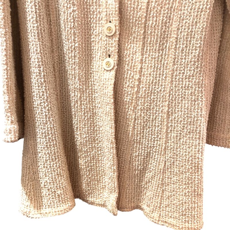 シャネル CHANEL ココマークボタンココマークボタンツイードジャケット