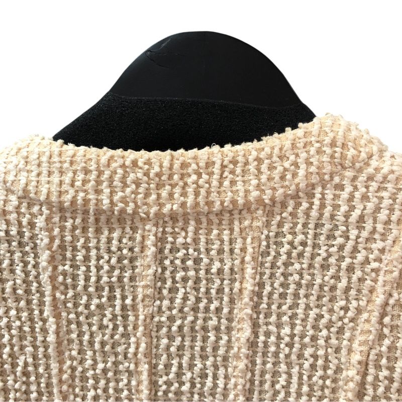 シャネル CHANEL ココマークボタンココマークボタンツイードジャケット