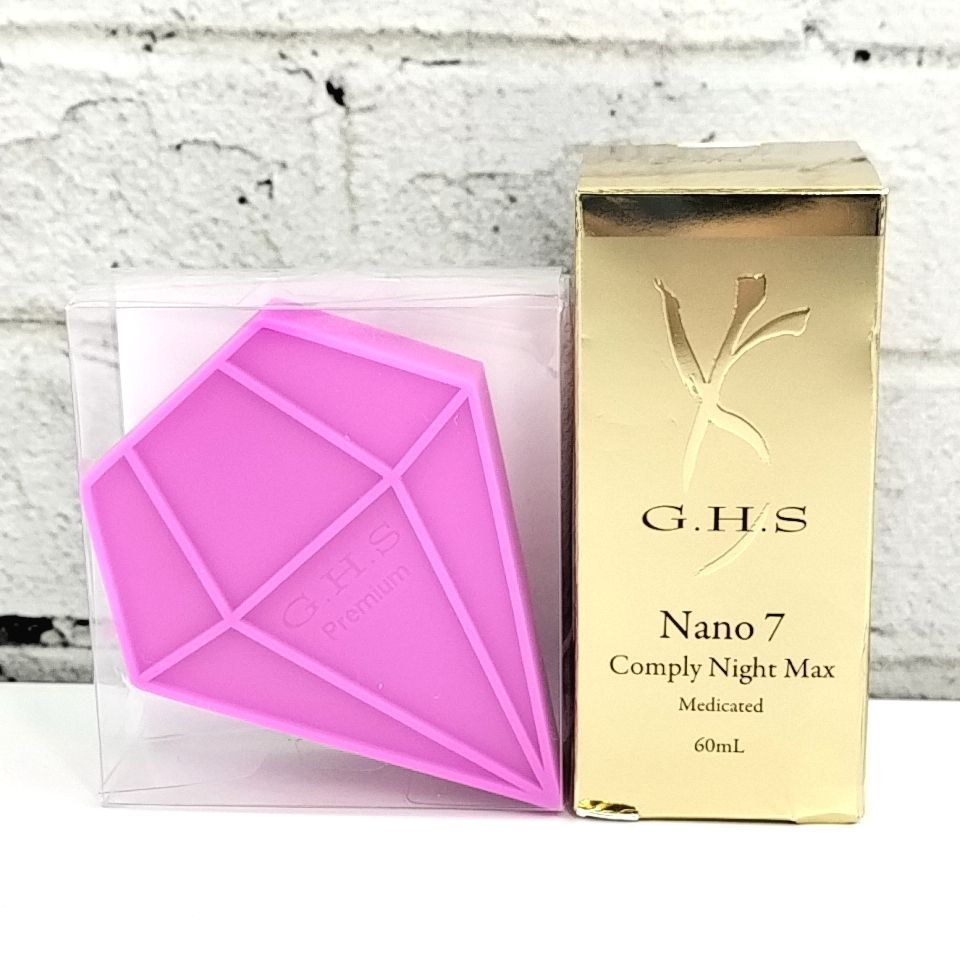 G H S T 358 A 1 60 ml Nano 7 Comply Night Max ジーエイチエス ナノ7 コンプリーナイトマックス ブラシ付 薬用育毛剤 H薬用育毛ローション ヘアケア