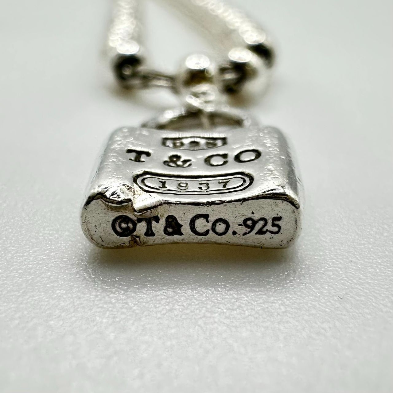 返品OK】TIFFANY&Co. ティファニー カデナ ロック ボールチェーン
