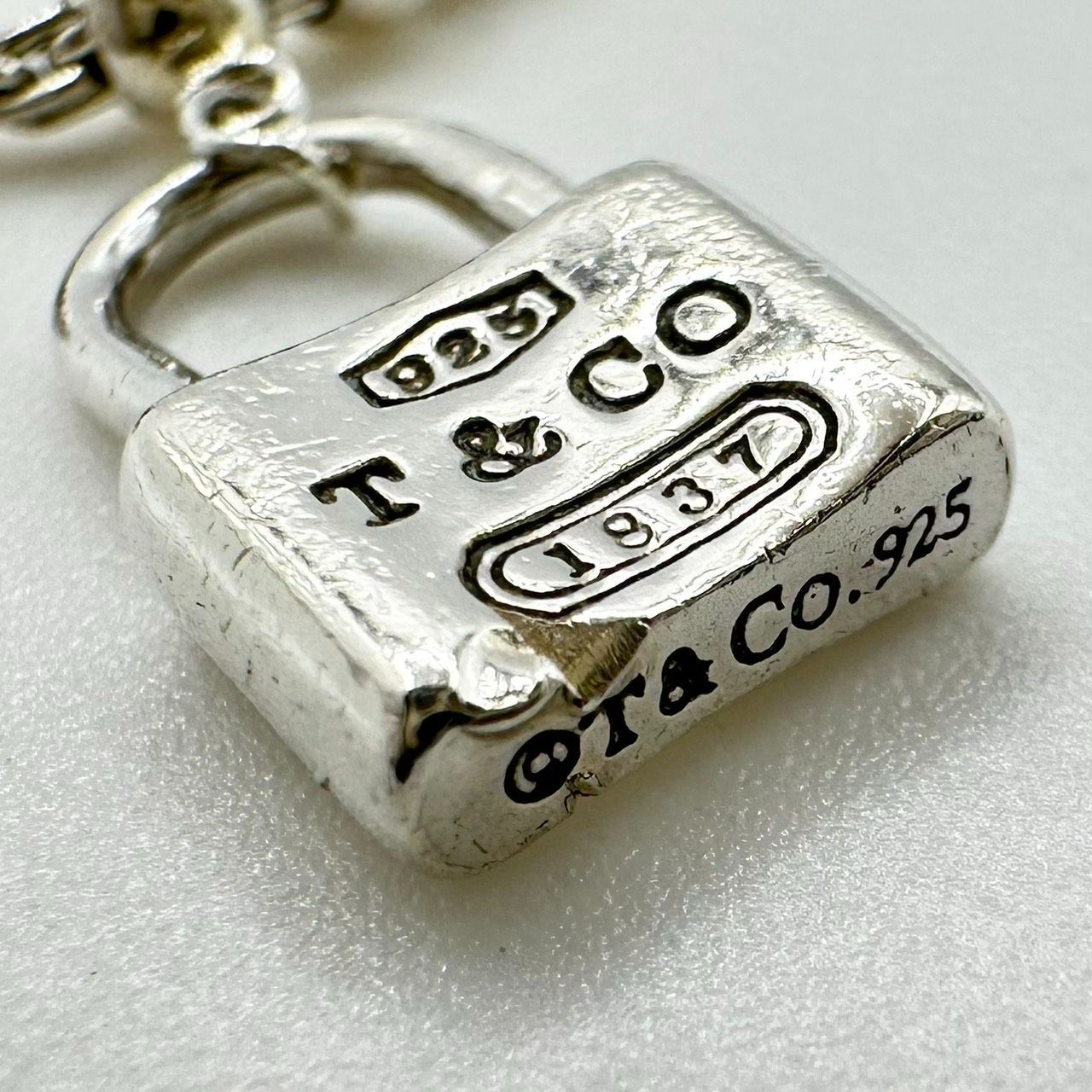 返品OK】TIFFANY&Co. ティファニー カデナ ロック ボールチェーン