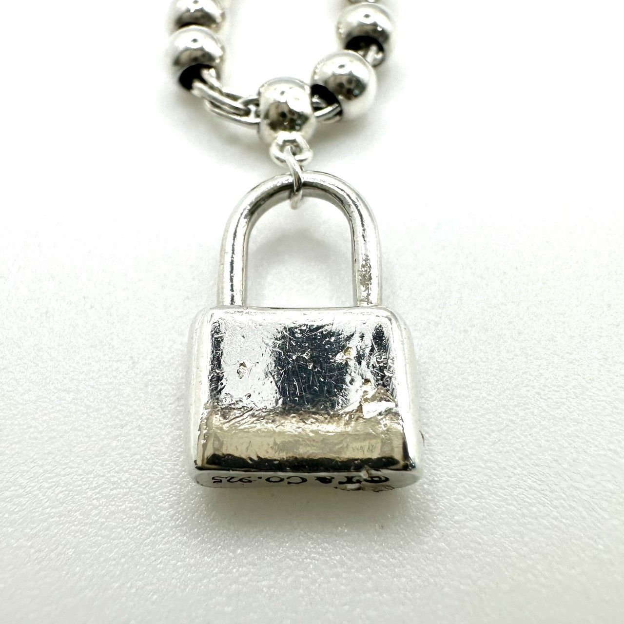 返品OK】TIFFANY&Co. ティファニー カデナ ロック ボールチェーン 