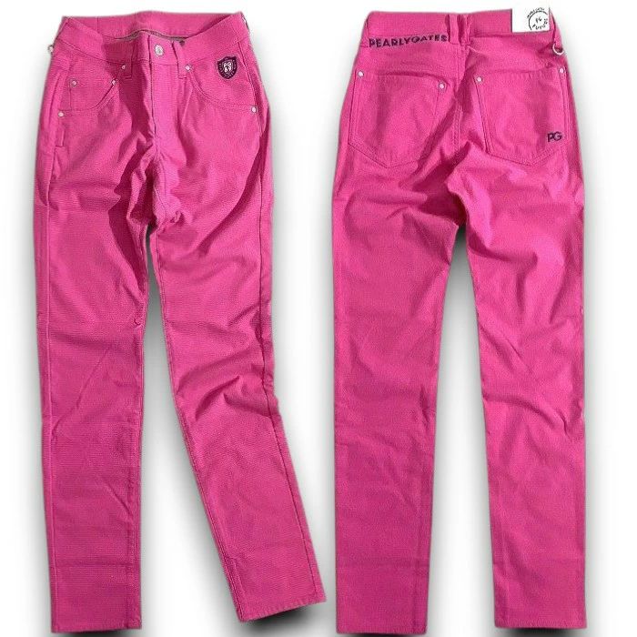 PEARLY GATES パーリーゲイツ ゴルフ コットン混 裏微起毛 蓄熱裏地