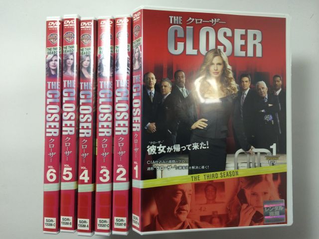 クローザー 3 rd 全6巻セット レンタル落ち マーケットプレイス DVDセット商品