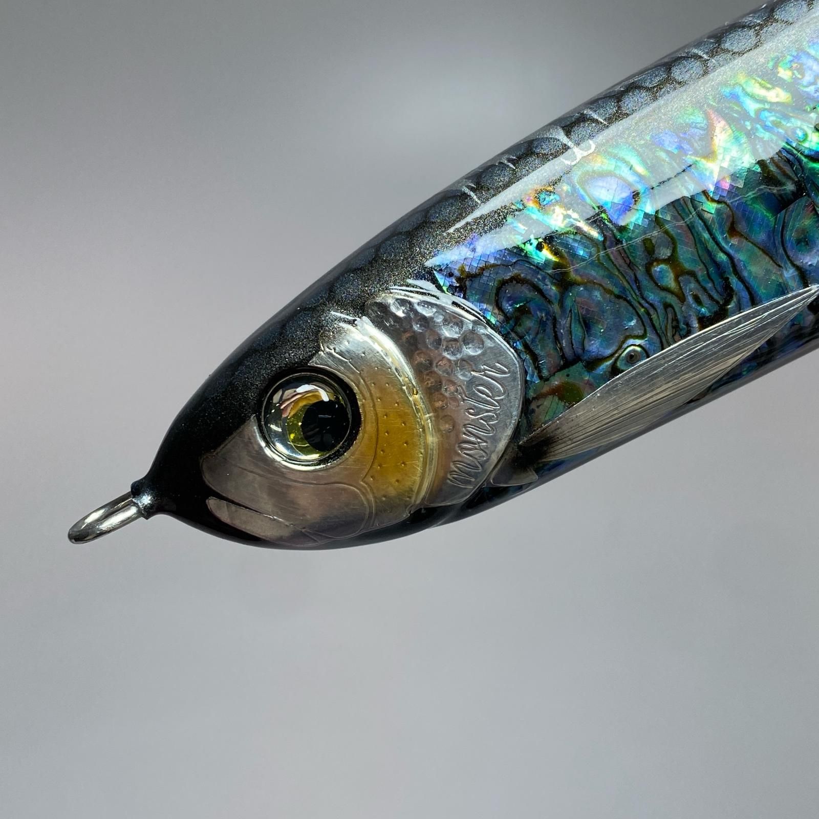 §§HIROPEN モンスター 280 F 黒アワビ mm ポッパー 程度B