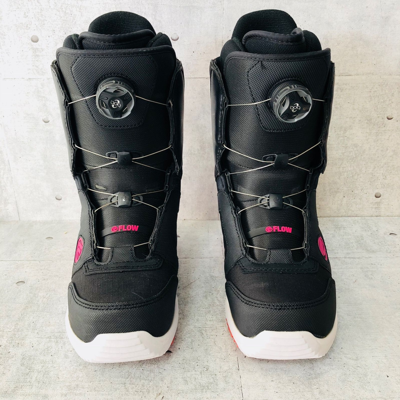 FLOW フロー VEGA BOA ベガ ボア 23cm ブラック ボアダイヤル