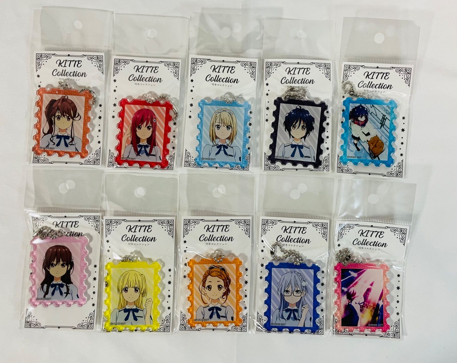 22/7 ナナブンノニジュウニ ナナニジ アクスタ・キーホルダーセット