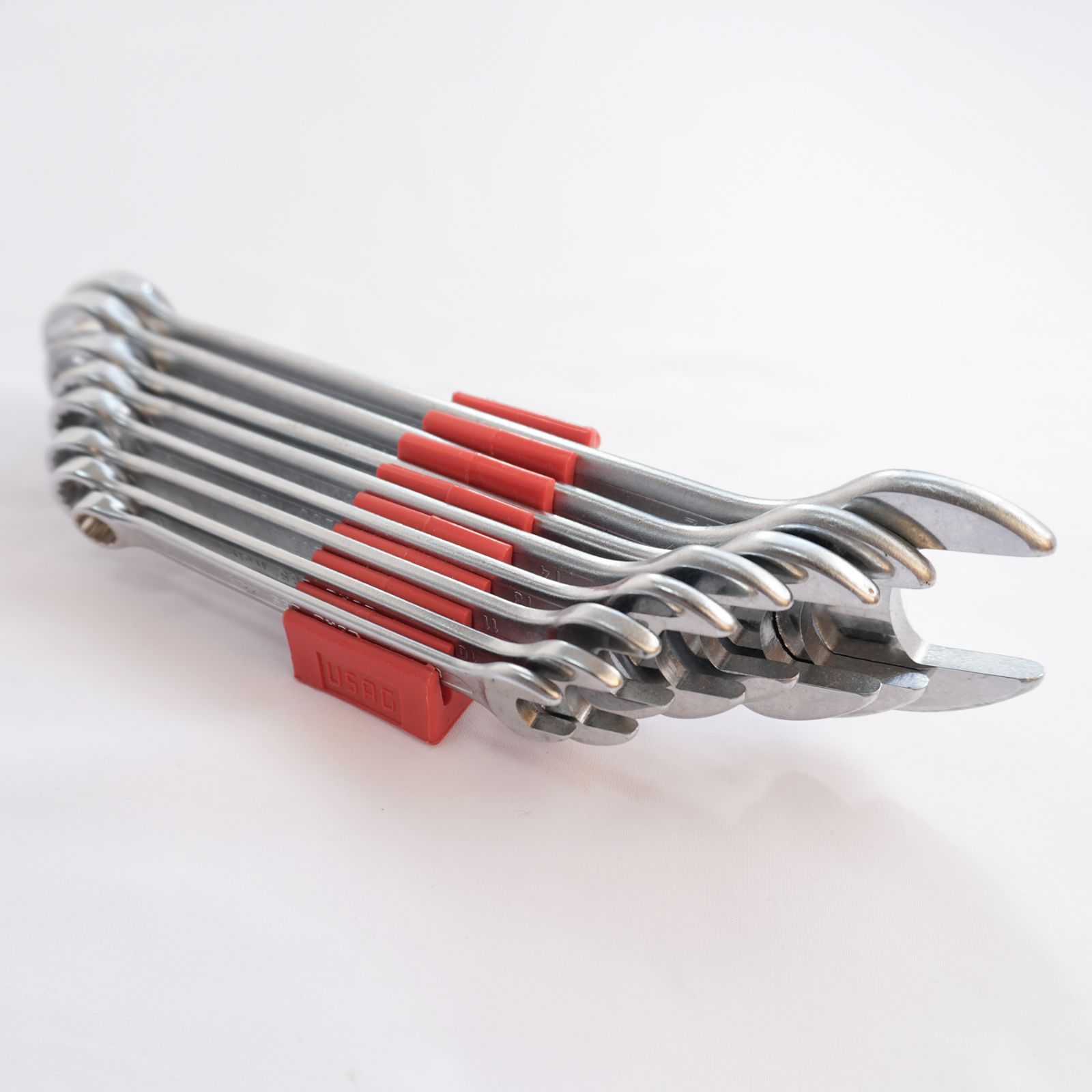 ウーザック コンビネーションレンチ 285 ITALY 8本セット 8～22 mm 品