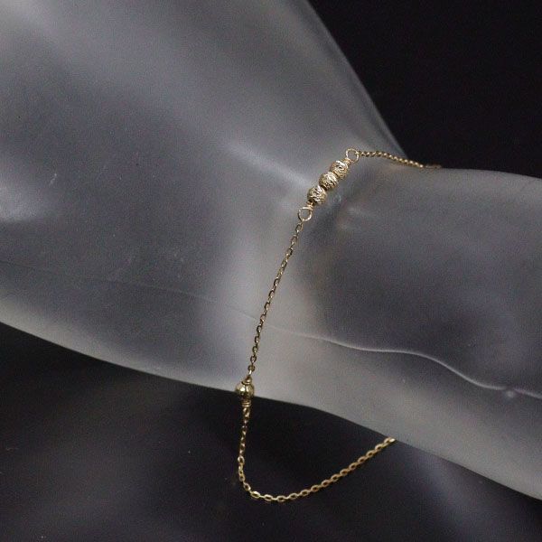 アガット/agete K10PG デザイン ブレスレット - メルカリ