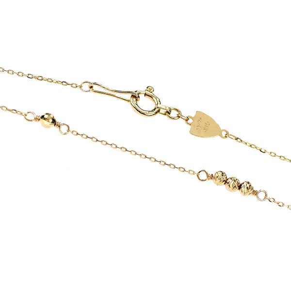 アガット/agete K10PG デザイン ブレスレット - メルカリ