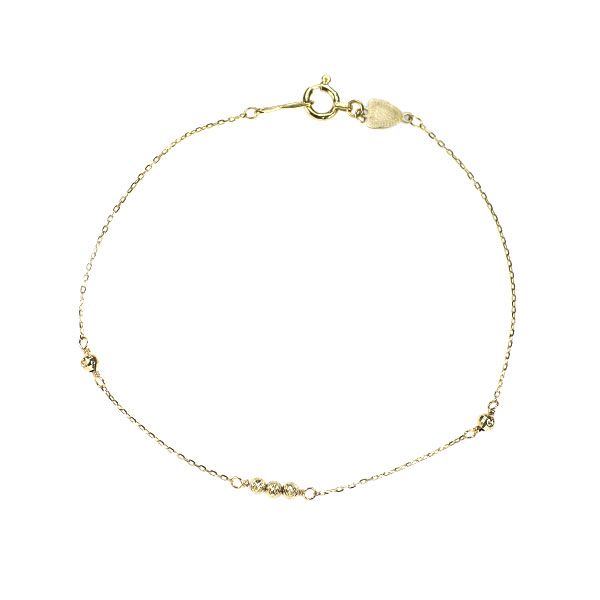  アガット agete K 10 PG デザイン ブレスレット ブレスレット アクセサリー