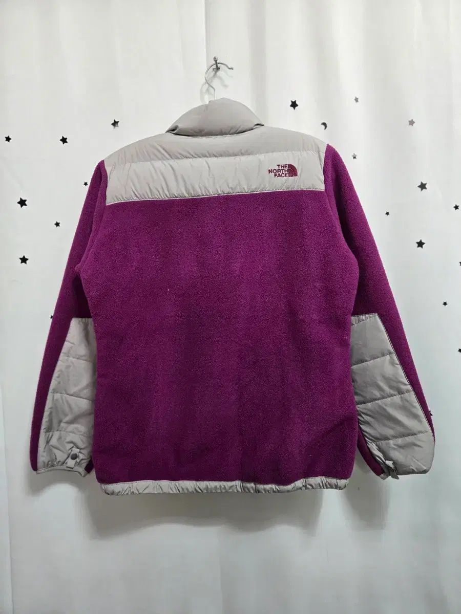 THE NORTH FACE ザノースフェイス グース ジャケット パープル グレー L 14 16