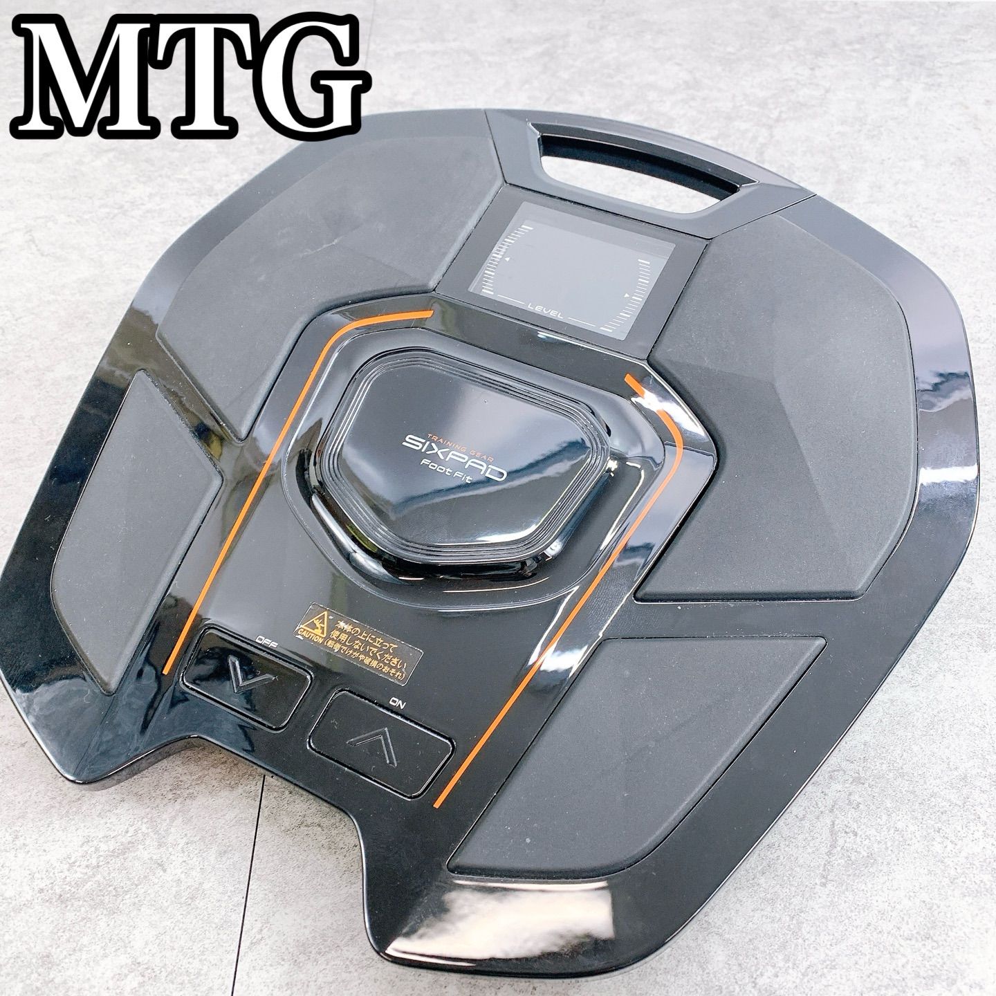 H-211 MTG SIXPAD Foot Fit SP-FF 2310 F ブラック EMS 足トレーニング フットフィット 美脚 筋トレ 健康器具