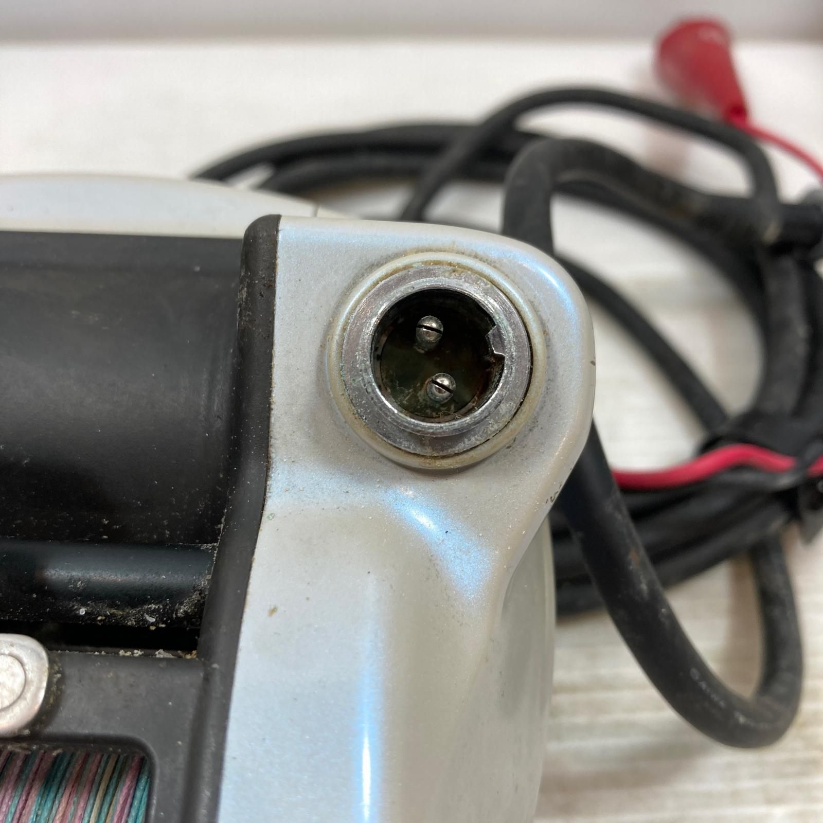  ττDAIWA ダイワ 電動リール スーパータナコン X 600 CP 使用感有 電源ケーブル付 リールシート 子供用釣りセット 電動リール リール