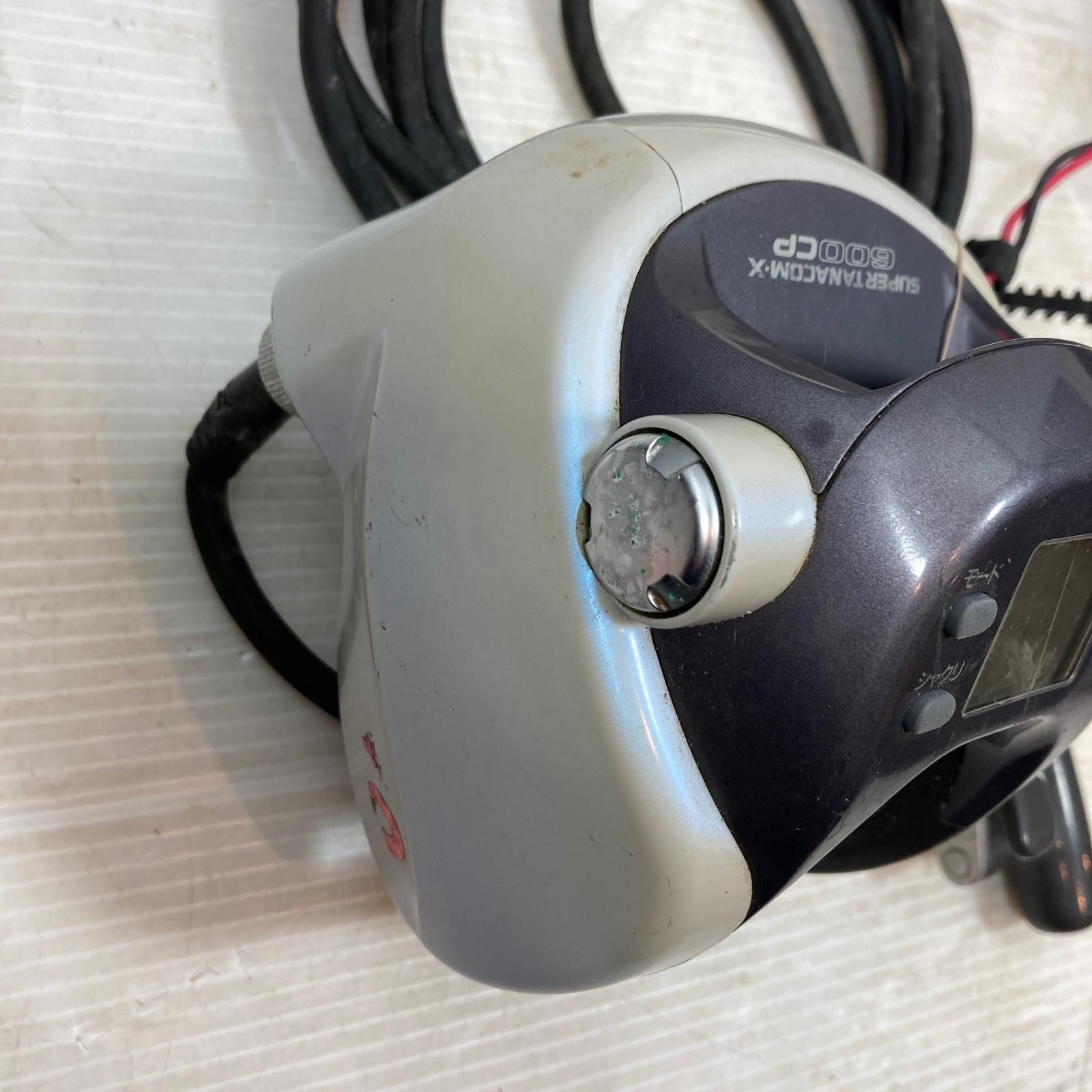 ττDAIWA ダイワ 電動リール スーパータナコン-X 600CP 使用感有 電源