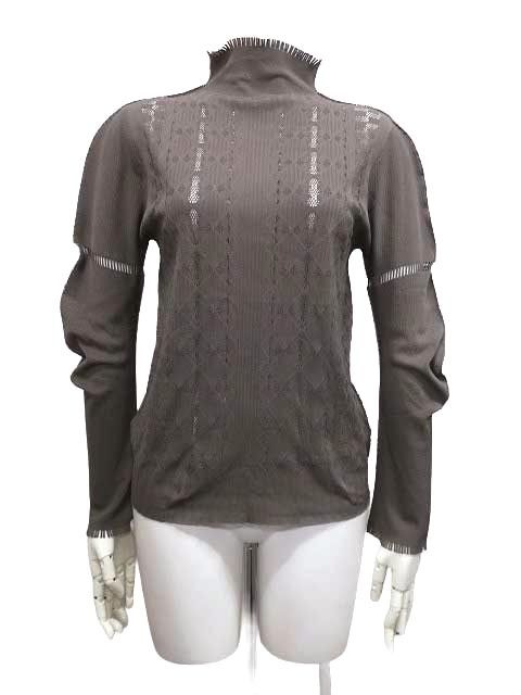 PLEATS PLEASE プリーツプリーズ トップス カットソー エイポック グレー サイズ3 レディース 日本製＿S 26＿セルモアから ＿s-0866-r 26