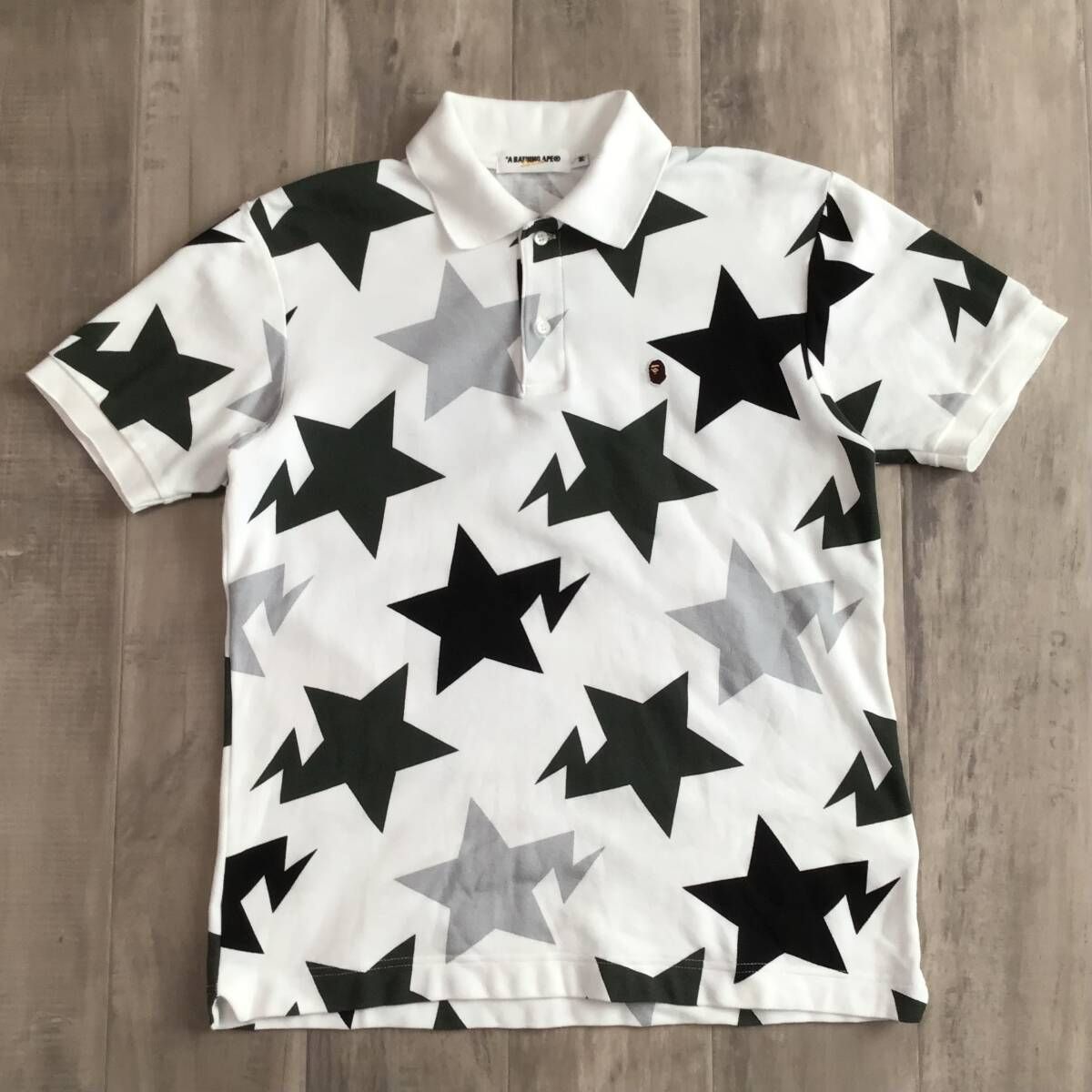☆京都限定☆ Kyoto Color BAPE STA ポロシャツ Mサイズ a bathing ape