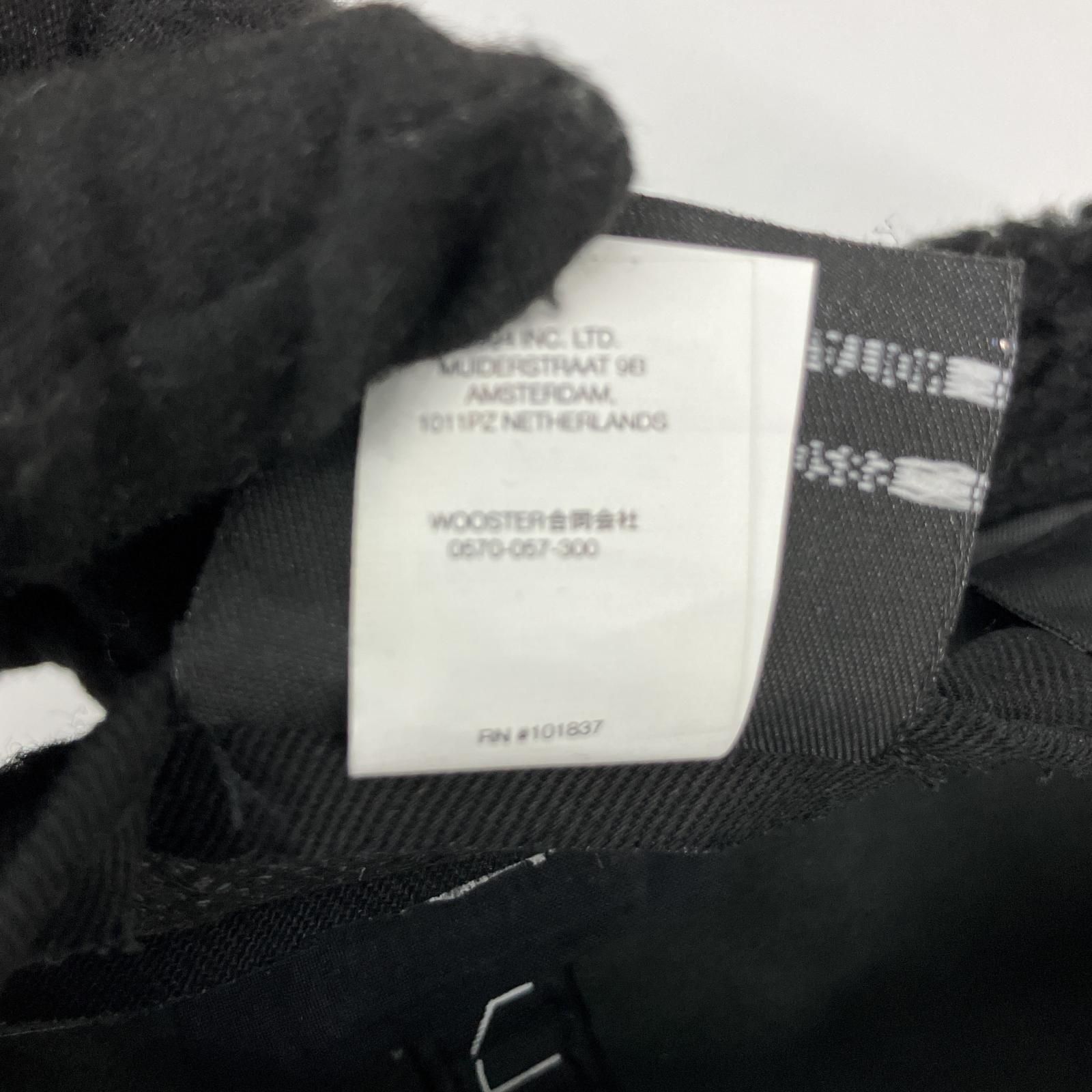 レザーイヤーボックスロゴキャップ 帽子