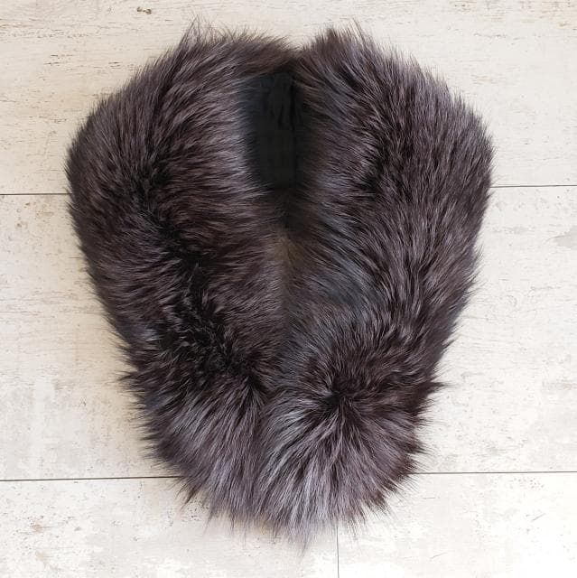 サガフォックス フォックス ファー ティペット SAGA グレー ブラウン 襟巻