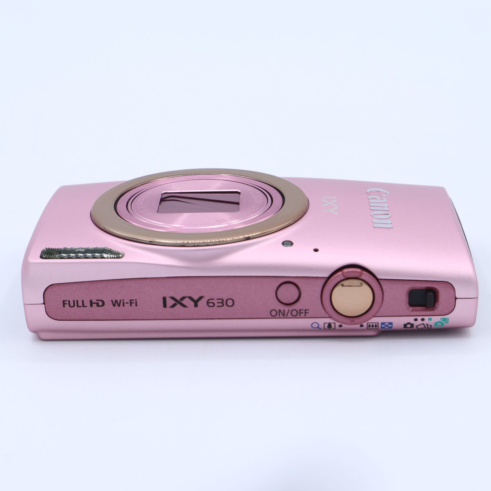 0 Canon IXY デジタルカメラ 光学12倍ズーム ピンク シルバー