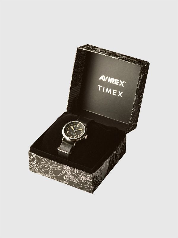 AVIREX TIMEX 腕時計 アビレックス アヴィレックス 50周年 タイメックス TYPE-25 A ミジェット 50 th × MIDGET Limited Edition