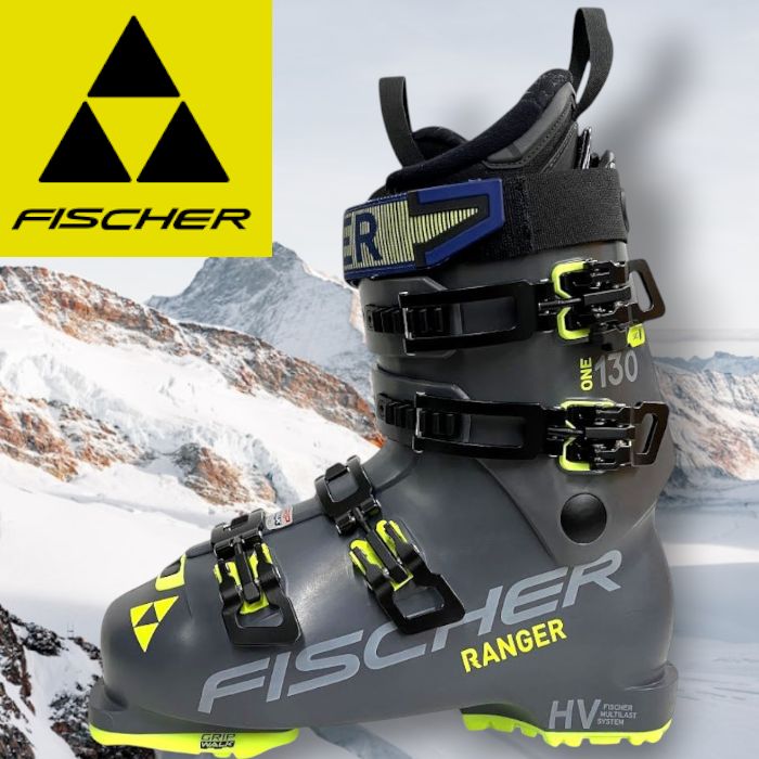 FISCHER フィッシャー RANGER ONE 130 VAC GW レンジャー ワン バキューム グリップウォーク スキーブーツ ウィンタースポーツ アルペンブーツ 定価13.2万 U 14123 GRANITE 27.5▲200 51204 m 08