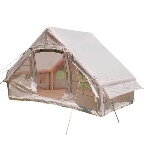 2321 インフレータブル式 エアテント ベージュ 2~4人 W300×D210×H200