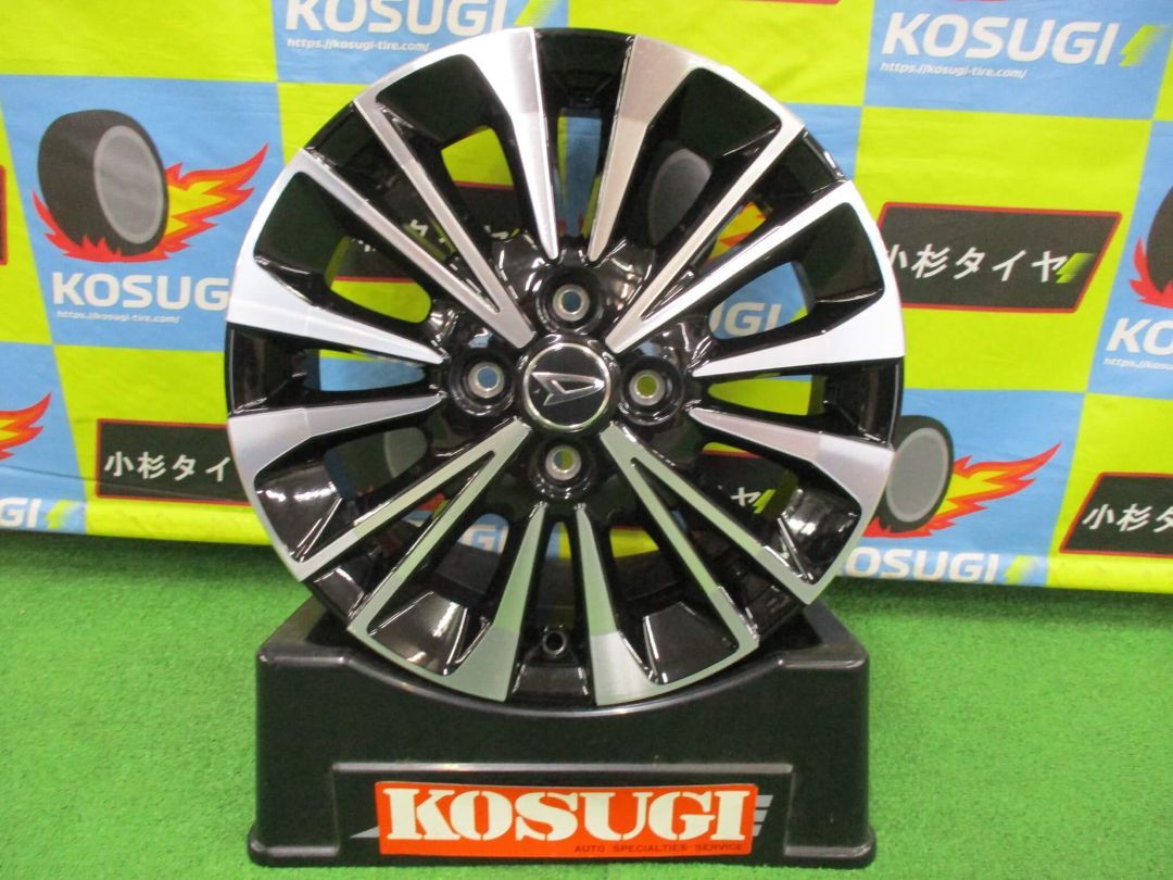 ダイハツ タントカスタム 4 5 15 H 100 45 タント ウェイク ムーヴキャンバスなど ホイール 4本 Y 128