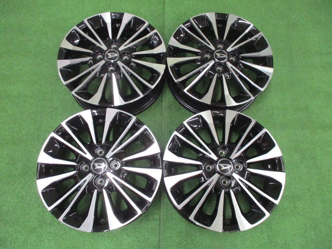 ダイハツ タントカスタム 4 5 15 H 100 45 タント ウェイク ムーヴキャンバスなど ホイール 4本 Y 128