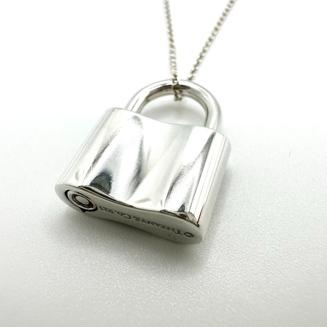 返品OK】美品 TIFFANY&Co. 1837 ティファニー カデナ ロック