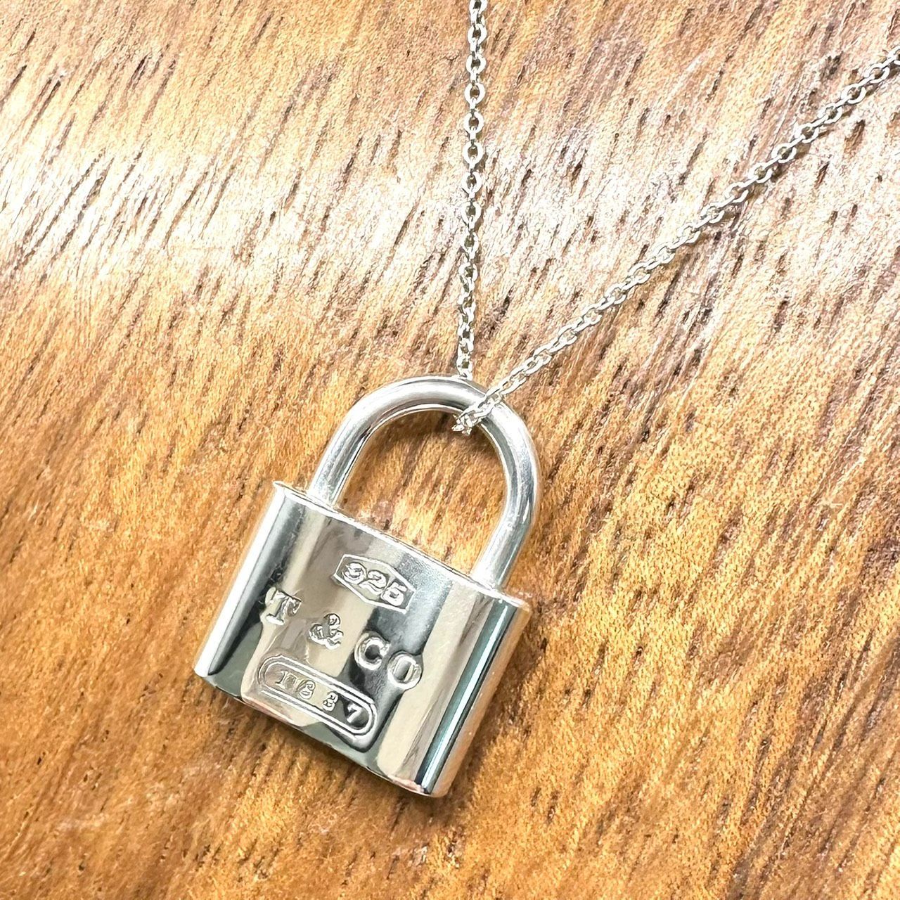 返品OK】美品 TIFFANY&Co. 1837 ティファニー カデナ ロック