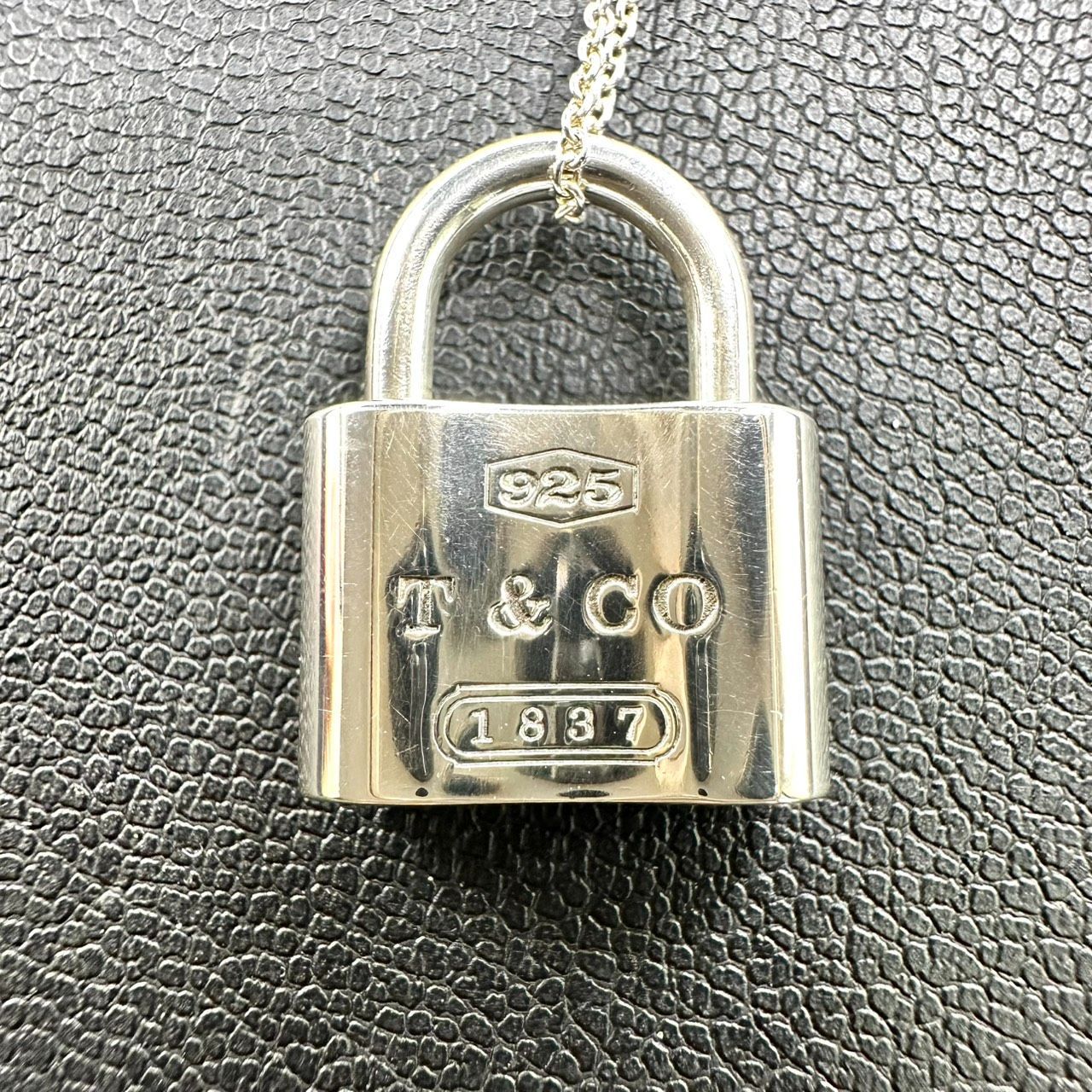 返品OK】美品 TIFFANY&Co. 1837 ティファニー カデナ ロック