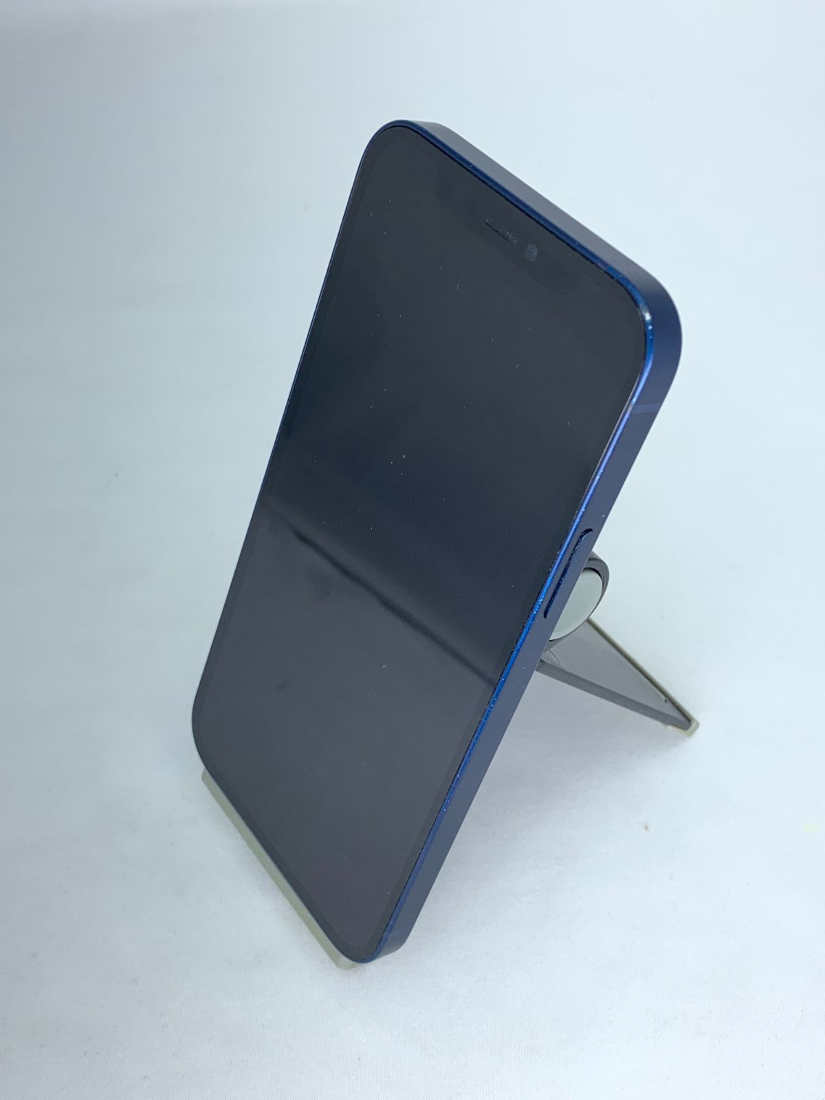 バッテリー劣化 フレームキズ有 iPhone 12 256 GB ブルー simロック解除済