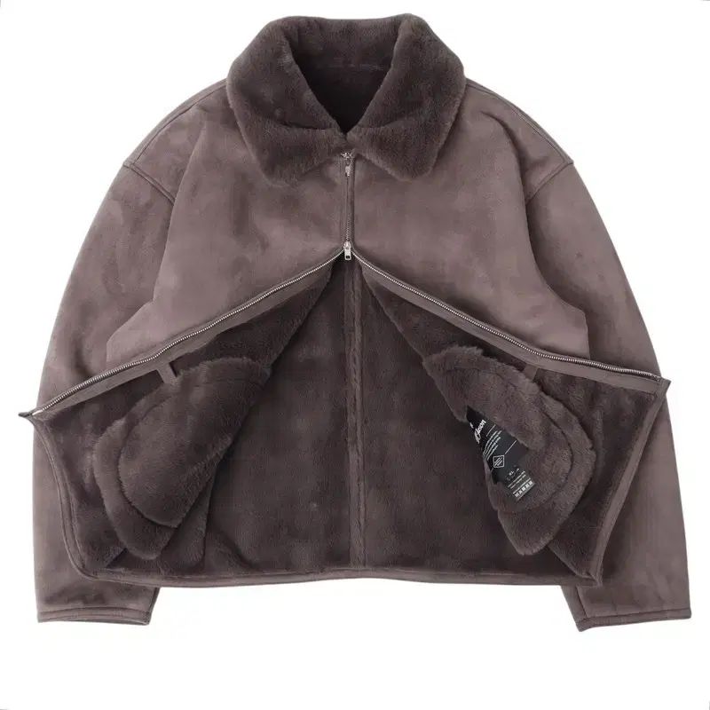 スウェード ムートン