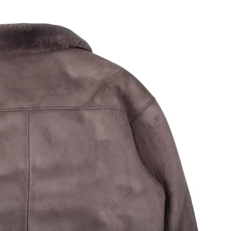 DOFFJASON ドフジェーソン スウェード ムートン ジャケット ケーブル編み テーラードジャケット 