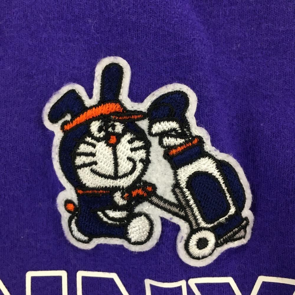 ジャックバニー×ドラえもん 長袖ハイネックシャツ パープル うさ耳