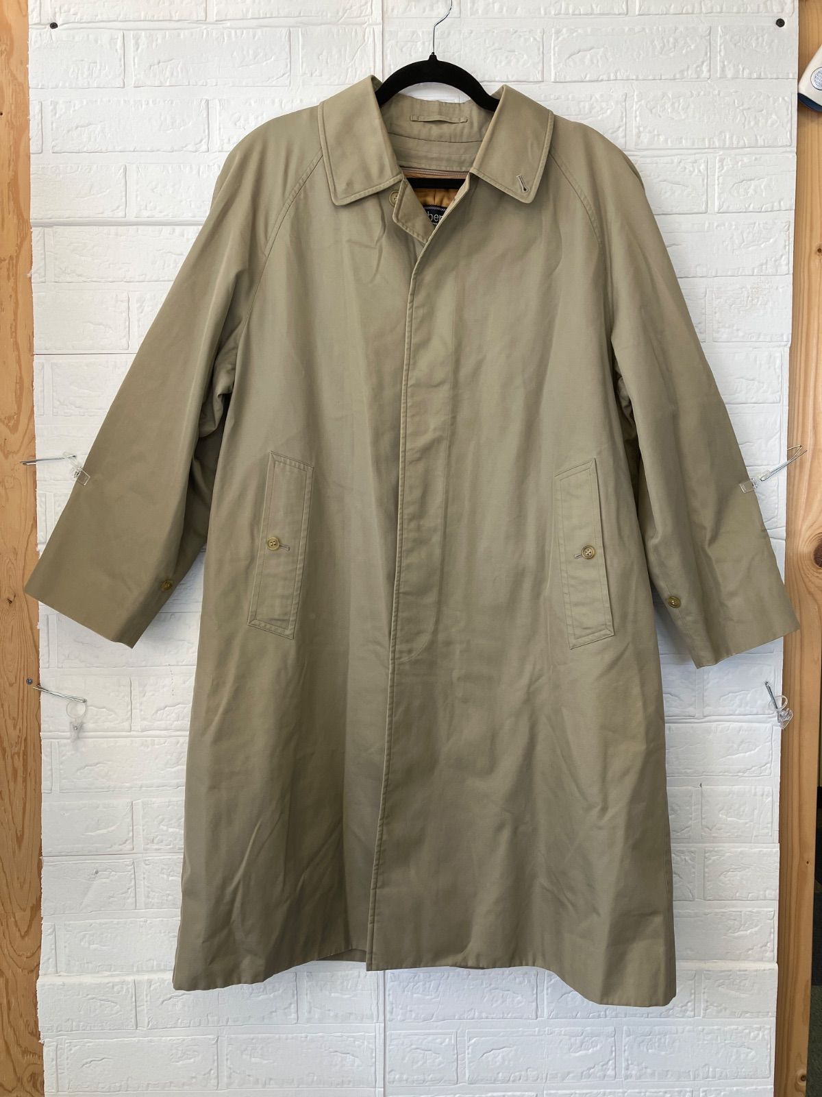 BURBERRY バーバリー ステンカラーコート ベージュ系 5409