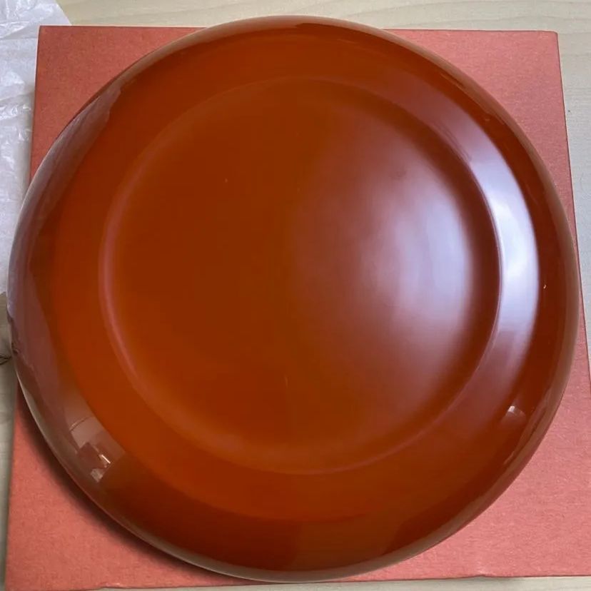 未使用・長期保管品】根来塗 7寸 菓子鉢｜漆器｜赤漆 - メルカリ