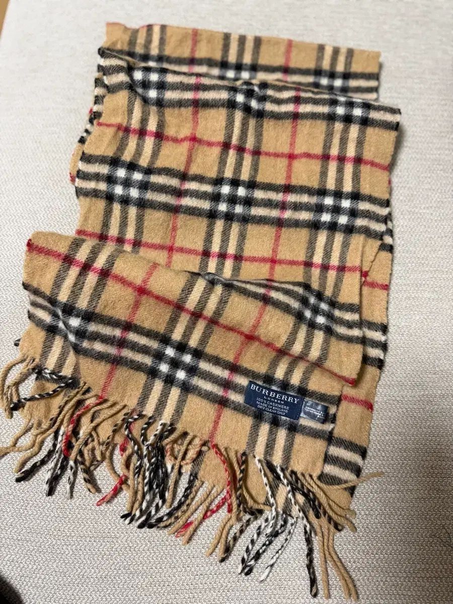 バーバリー カシミア マフラー Classic CHECK