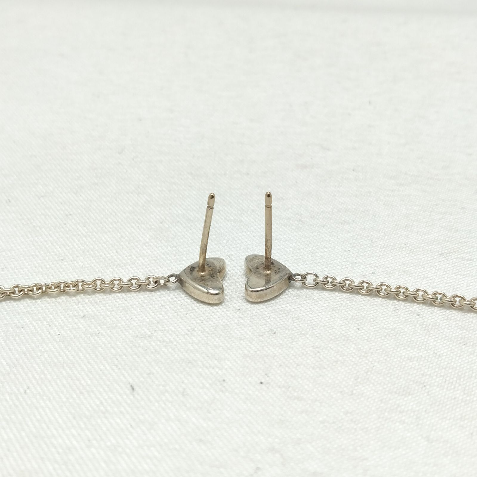 ✨Tiffany オファー & Co.✨ティファニー ハートリンクピアス シルバー