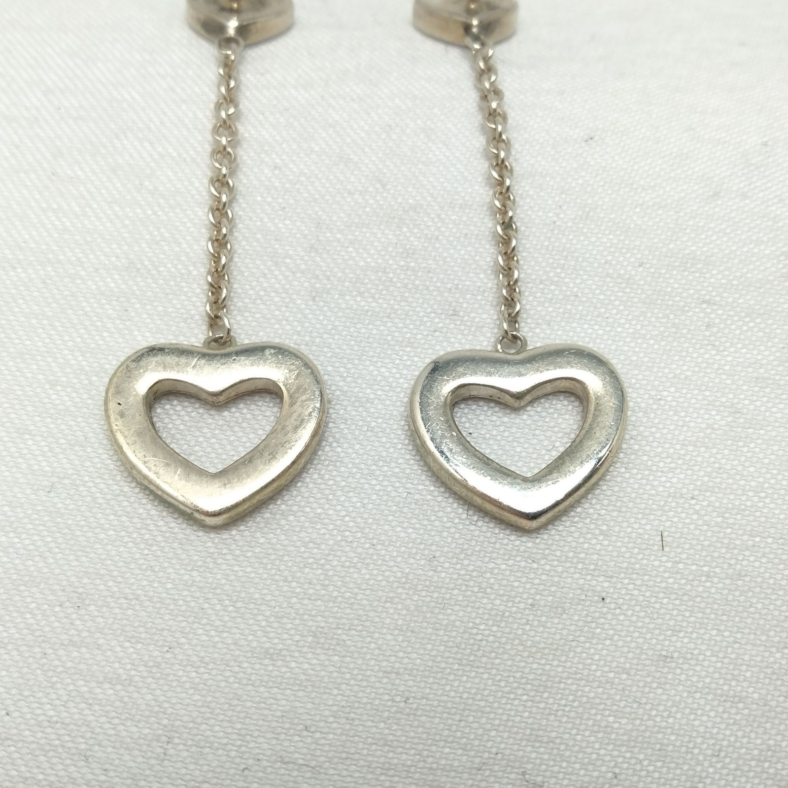 ✨Tiffany オファー & Co.✨ティファニー ハートリンクピアス シルバー