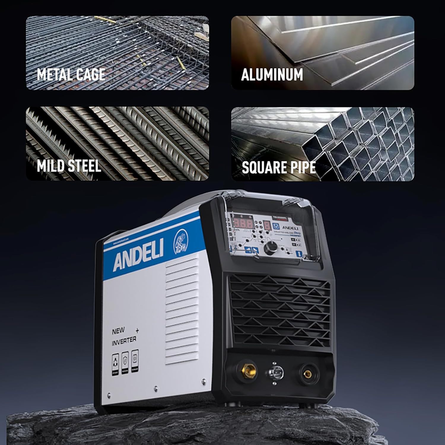  ANDELI 100 V 200 TIG溶接機MOSトランジスタ TIG冷間溶接機 コールド TIG パルス 溶接トーチ付く 250 MPL ツールボックス その他 電動工具 エア工具