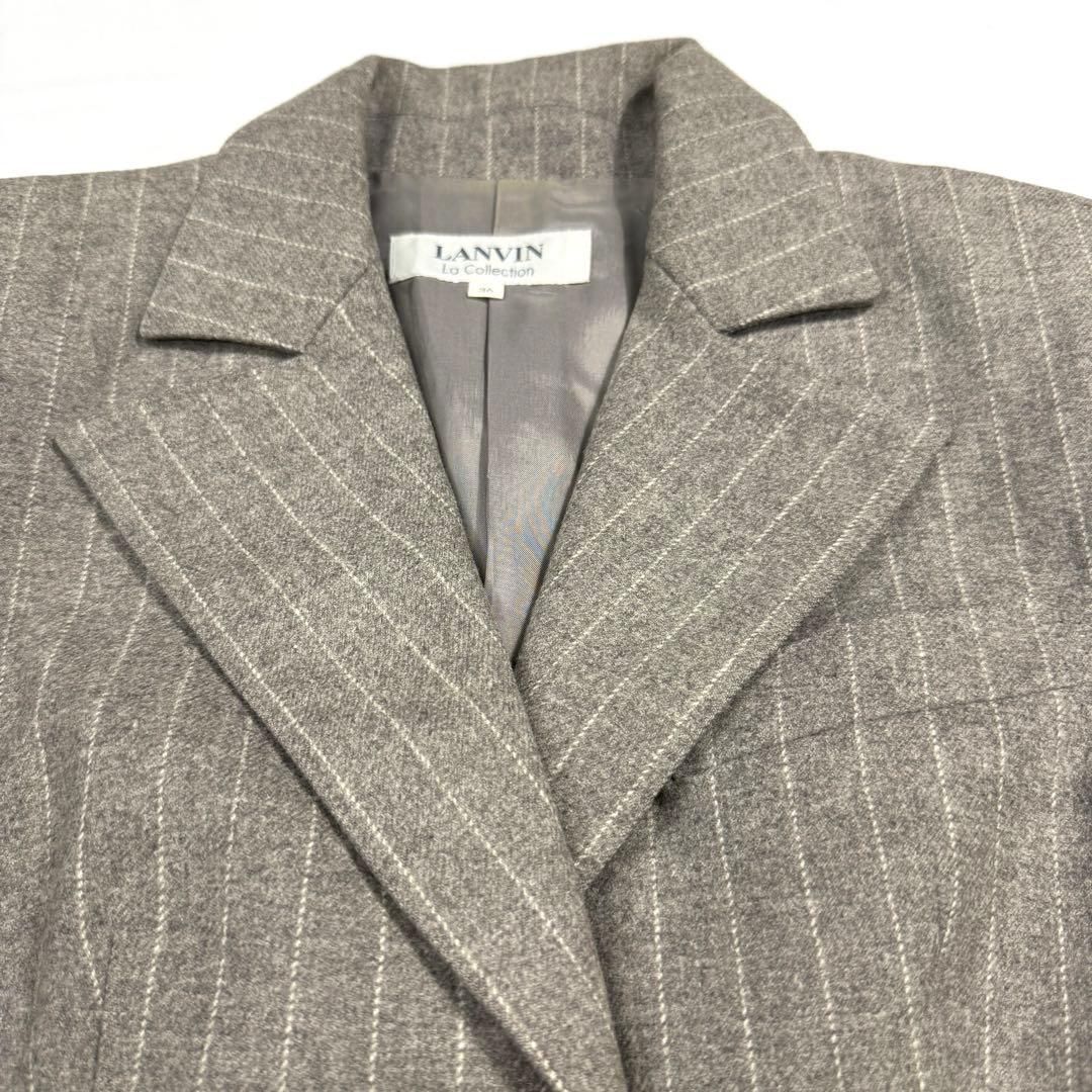 LANVIN ランバン ジャケットグレー - メルカリ