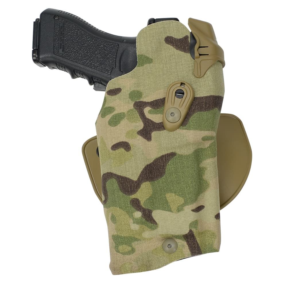 ホルスター 6378 RDS P 320|M 17用 ALS ウェポンライト対応 光学機器フード付き 右用 | マルチカム