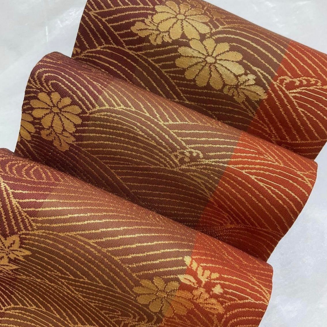 kimomo+one ○送料無料○kimonoarisa○未使用同然○最高級西陣織唐織