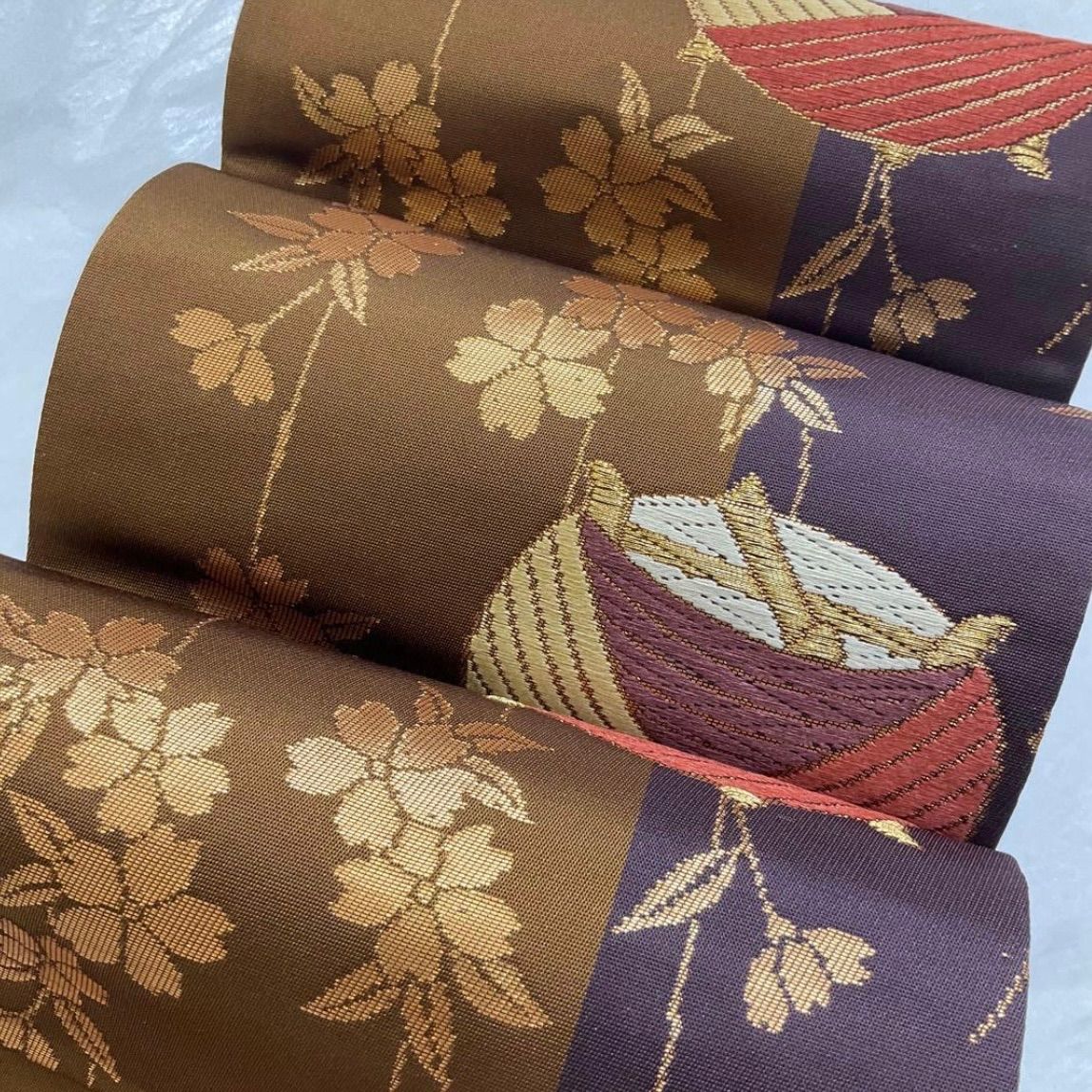 kimomo+one ○送料無料○kimonoarisa○未使用同然○最高級西陣織唐織