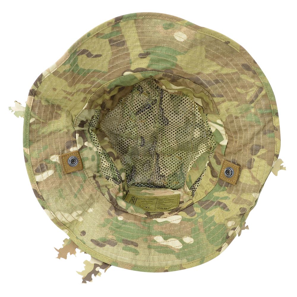 NOVRITSCH ブーニーハット Modular 3D Ghillie ベール付き T40A [ アンバー ][nvrt40alxl] NOVRITSCH ブーニーハット Modular 3D Ghillie ベール付き T40A