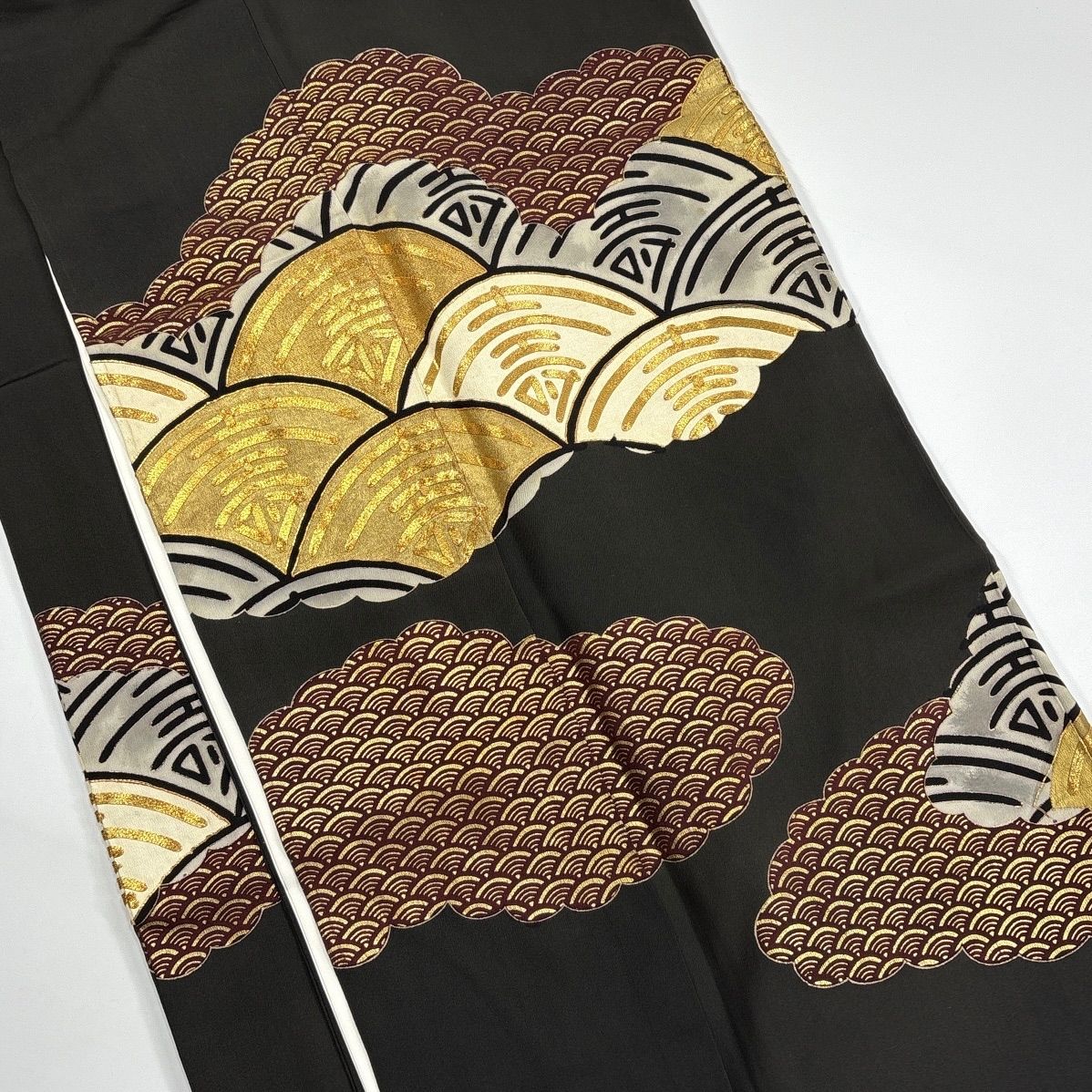 黒留袖 4枚 正絹 着物まとめ売り 同梱購入歓迎 リメイク用 着付け練習