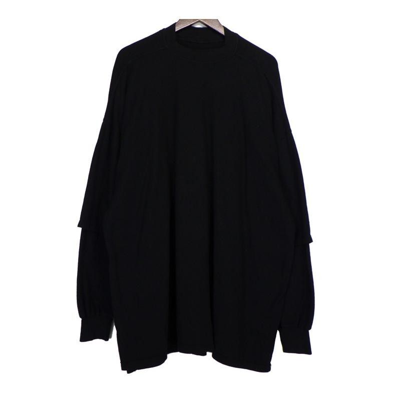 ダークシャドウ DRKSHDW TOMMY HUSTLER SWEAT JDB トミー ハスラー スウェット レイヤード ロングスリーブ 長袖 カットソー 46323